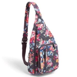 Vera Bradley Sling Backpack in Pretty Posies